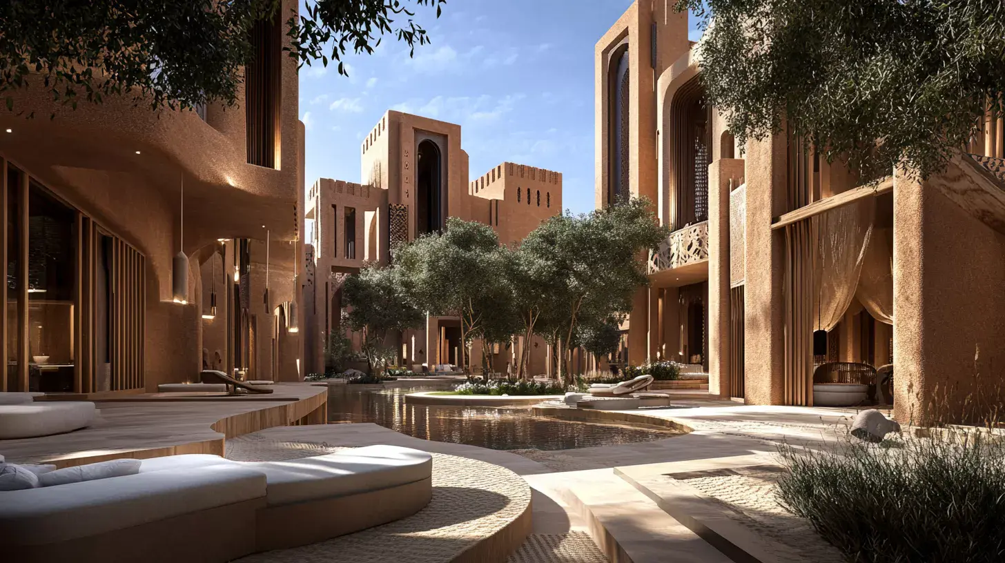 Diriyah Kapısı Projesi: Suudi Vizyonu 2030'a Uygun Olarak Geleneksel Mimariyi Modern Tasarımlarla Entegre Etmek