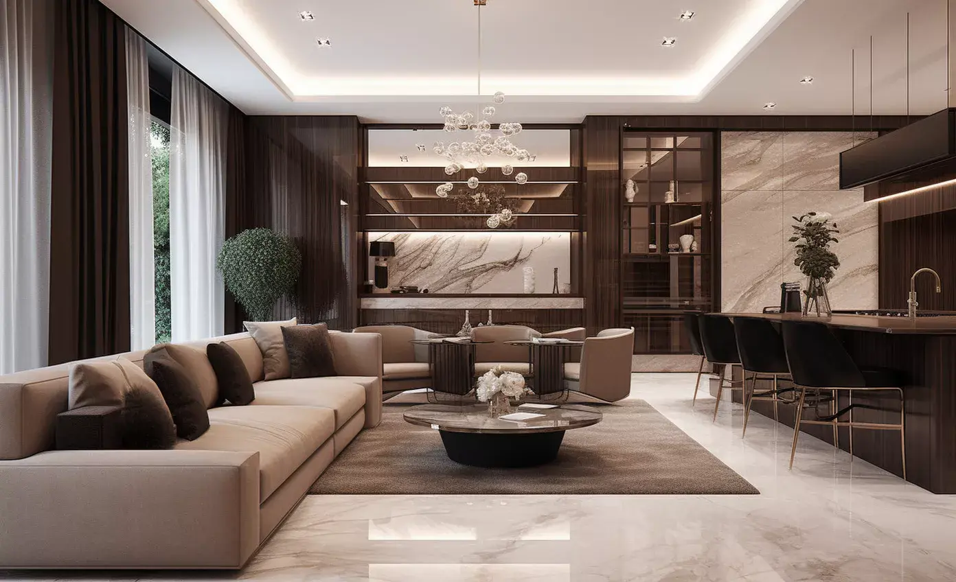 Lüks villa ve daire projelerinin yönetimi ve uygulaması