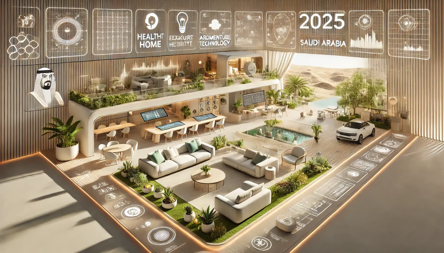 Suudi Arabistan'da Mimarlık ve İç Tasarım Trendleri 2025 Sürdürülebilir Çözümler ve Geleceğin Teknolojileri