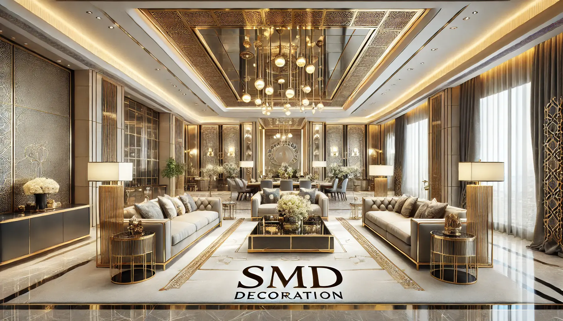 2025'te SMD Dekorasyonuyla Suudi Arabistan'da Lüks Mimari Tasarımlar ve İç Mekan Kaplamaları